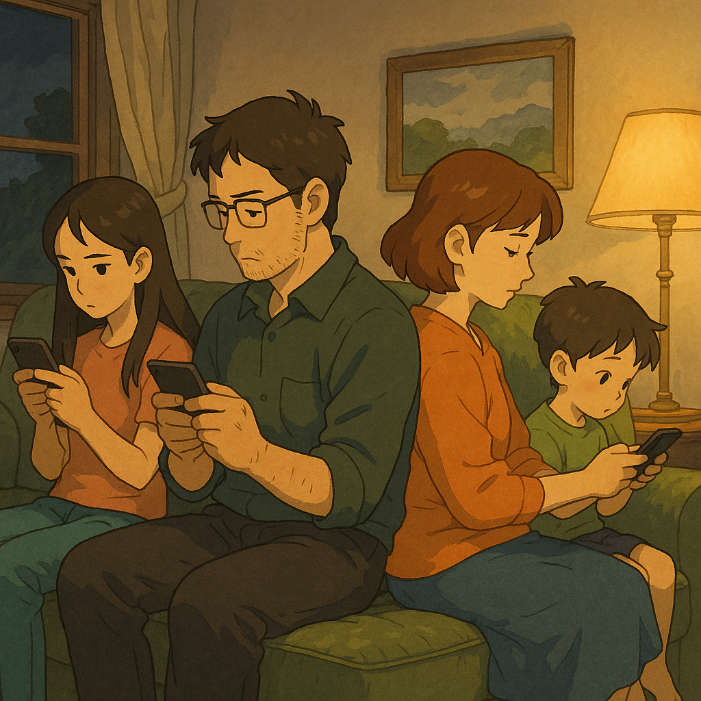 각자의 디지털 공간에 고립된 가족 &ndash; 신뢰가 사라진 현대 인간관계의 단면