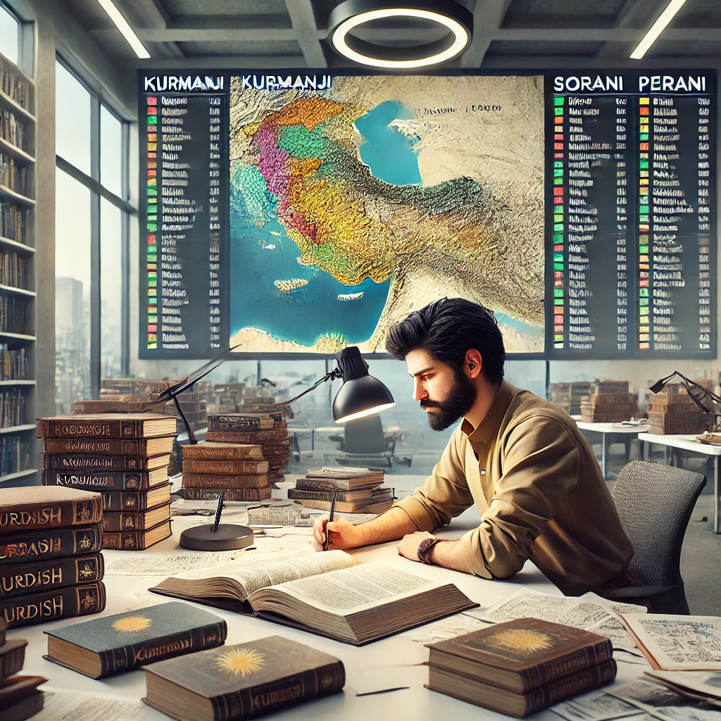 쿠르드어의 특징과 방언, 그리고 현재 상황