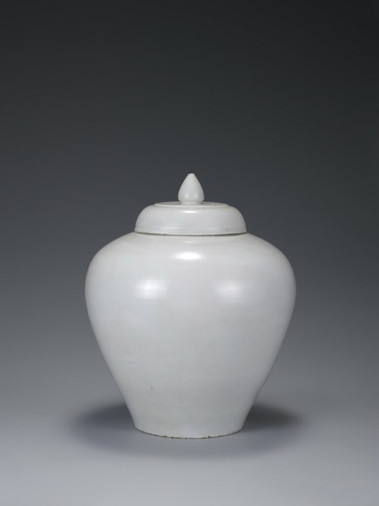 리움 미술관 1부 절정, 조선백자_백자 개호