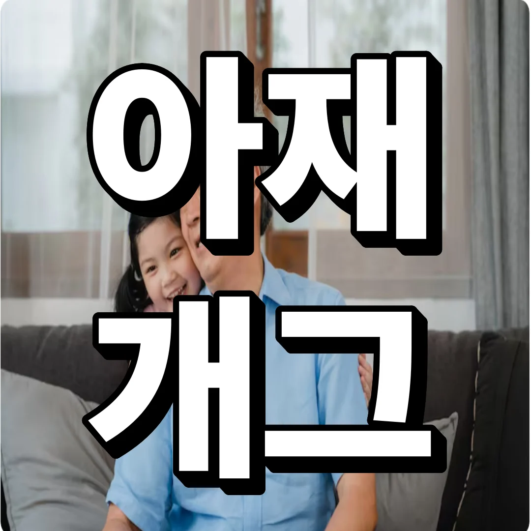 상황별 아재개그