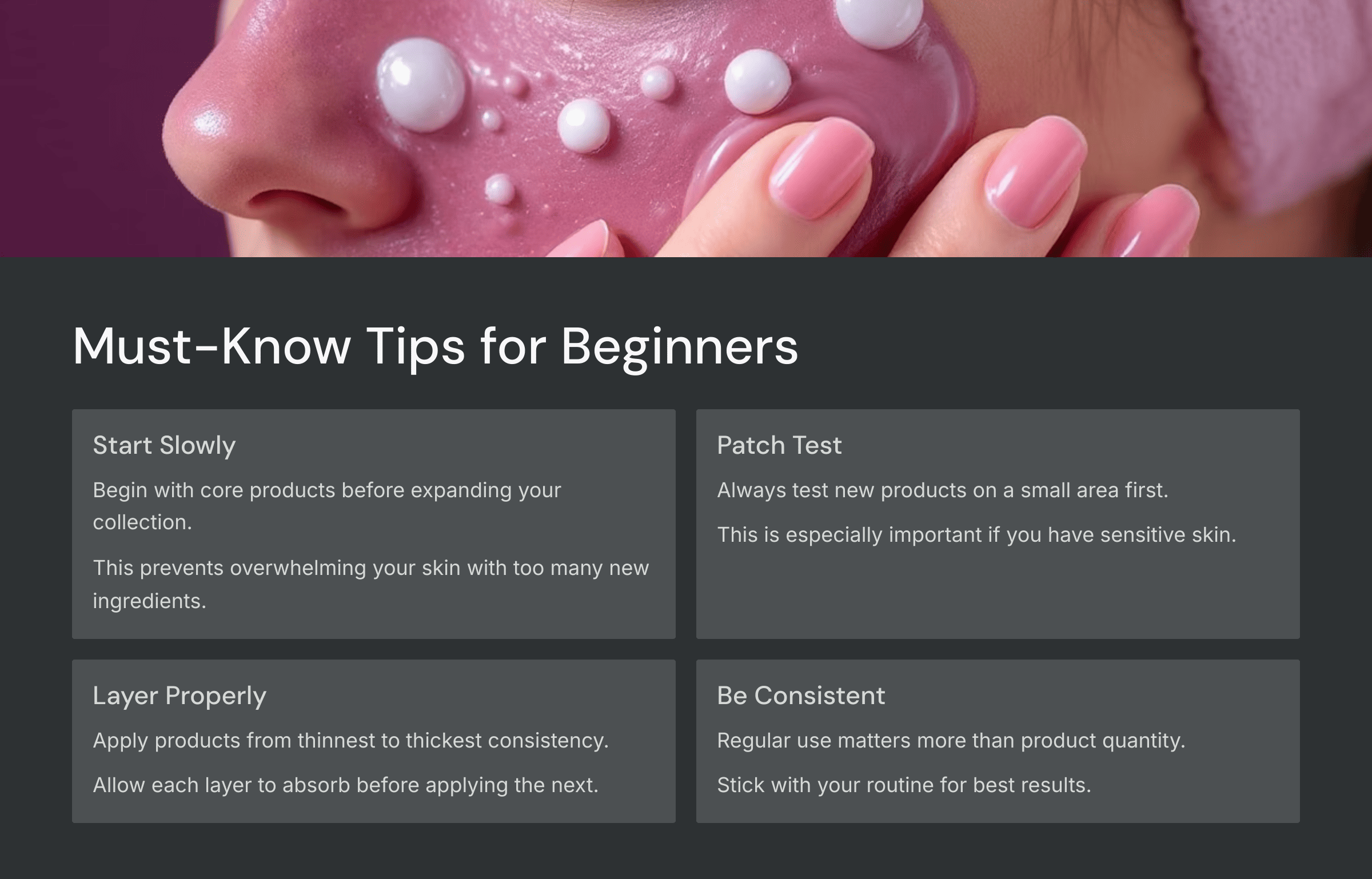Must-know Tips for Beginners