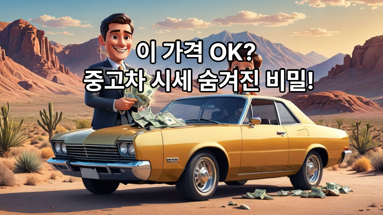중고차 시세 한눈에 확인하는 법! 2025년 최신 정보 관련 사진