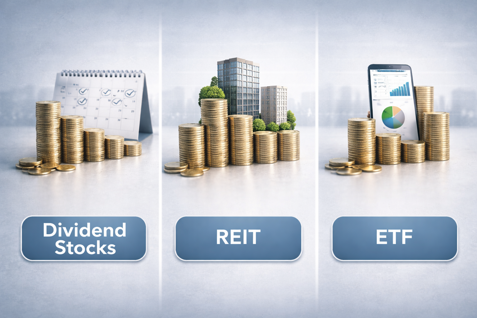 배당주 리츠 ETF 투자 비교