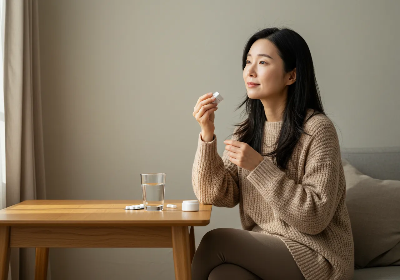생리 조절 목적 복용 시 주의점