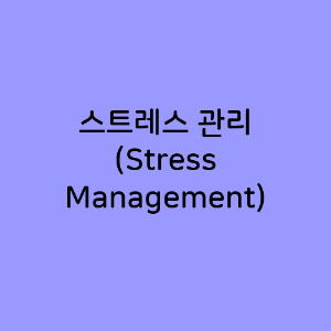 스트레스 관리