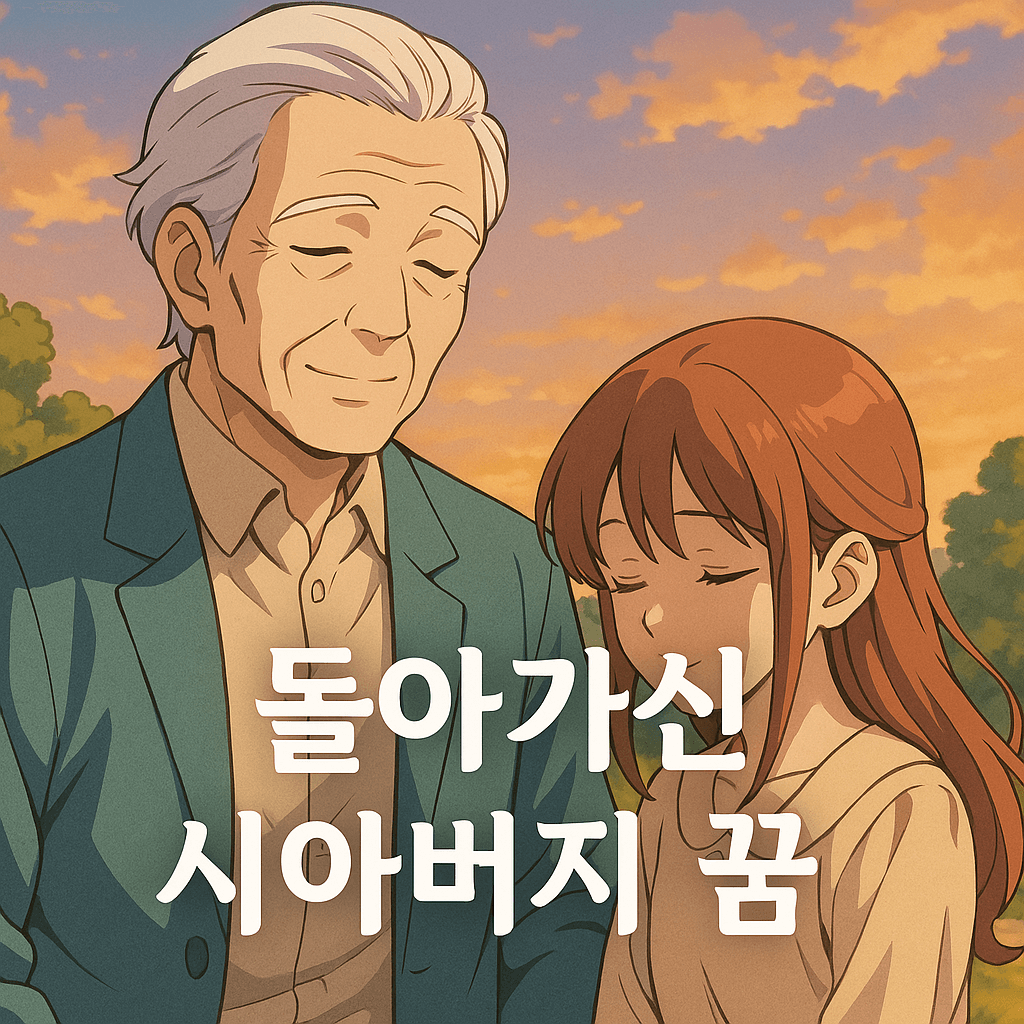 돌아가신 시아버지 꿈