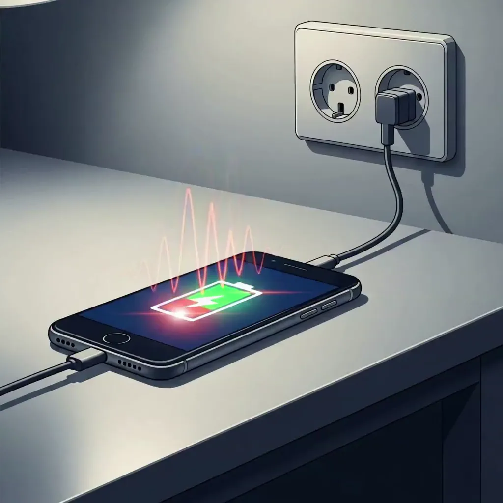 충전 중 발열 스마트폰