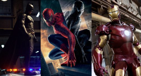 대표 히어로들의 수트