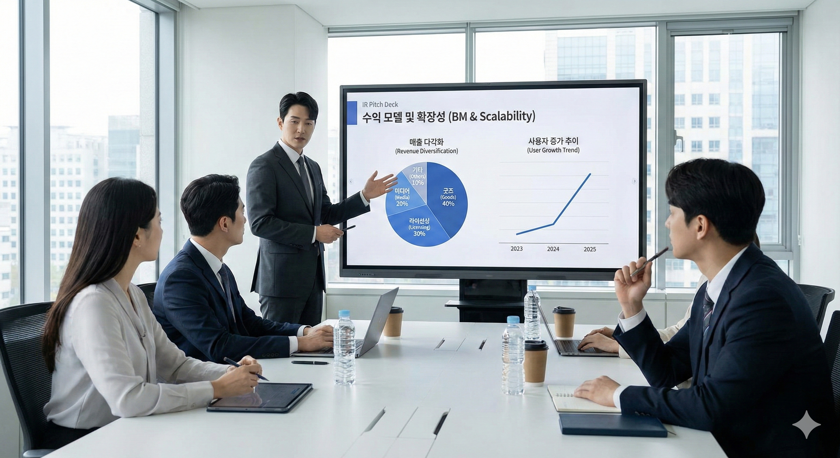 IP투자 유치 피칭 예시