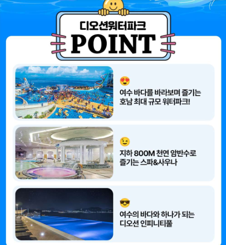 디오션 워터파크 포인트