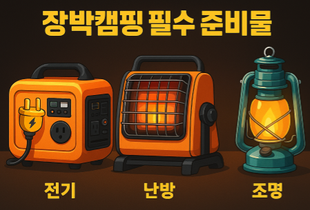 캠핑 준비물 관련 사진