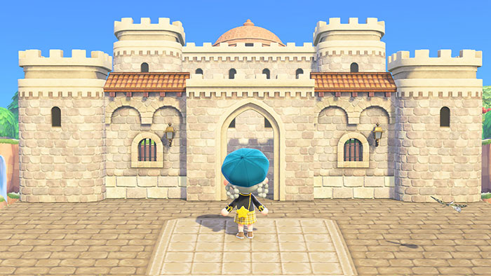 동물의 숲 유럽풍 성 만들기