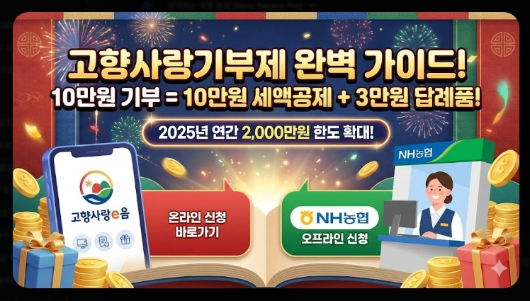 고향사랑기부제 참여방법