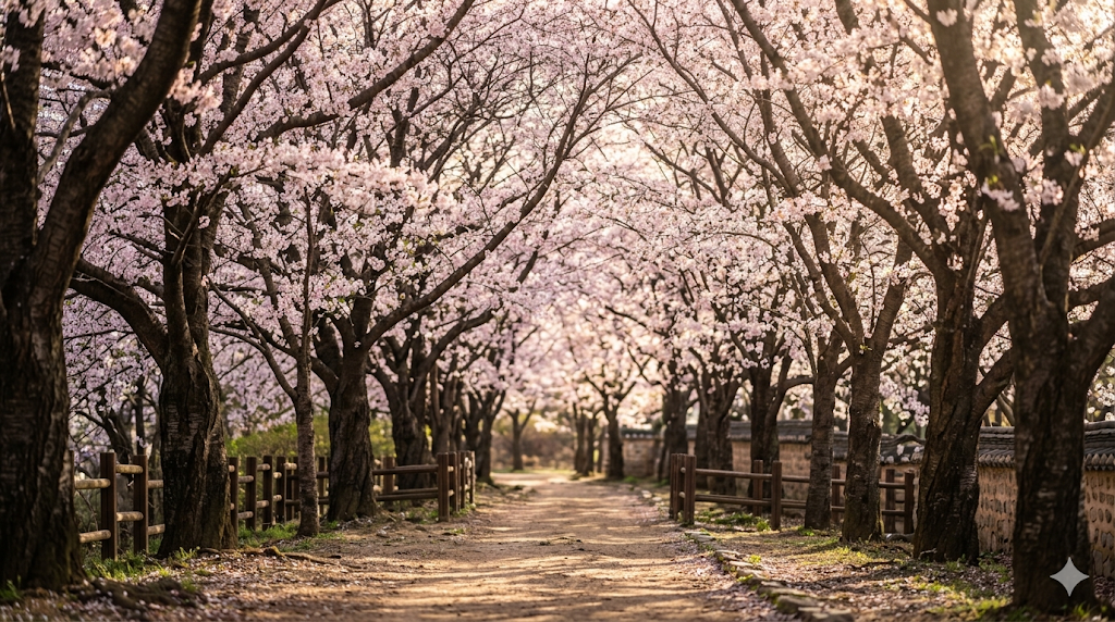 2026년 전국 벚꽃 개화시기 숨은 명소 산책로