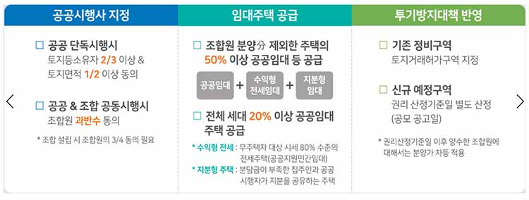 공공재개발 사업요건