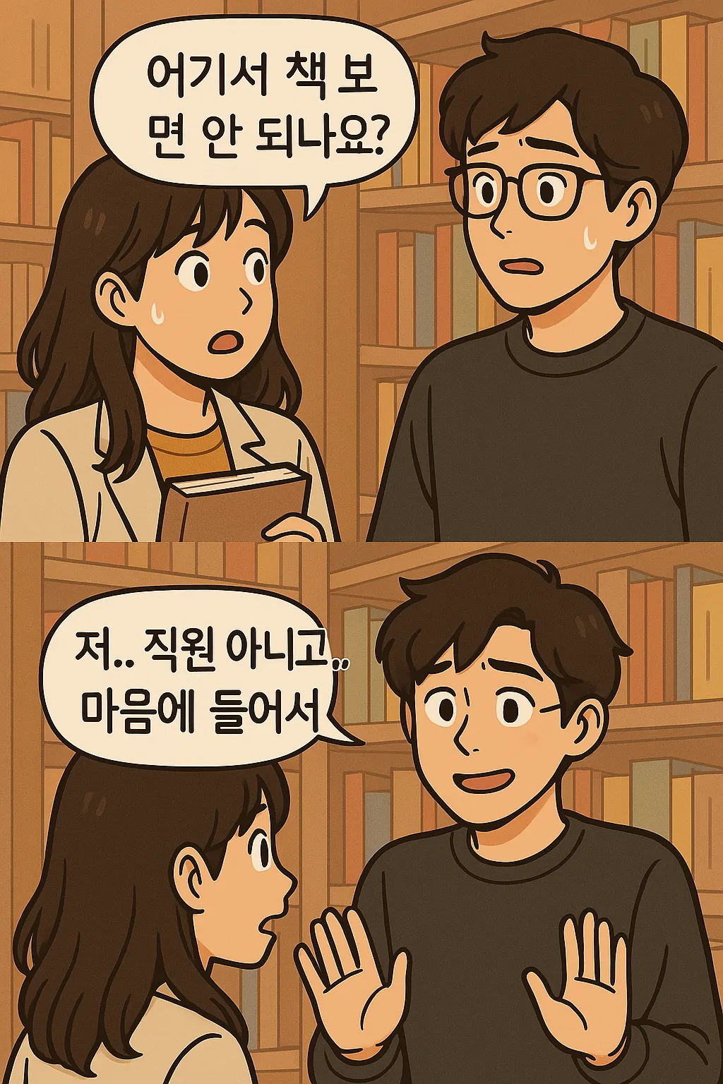 직원 아닌데요. 마음에 들어서 왔습니다.