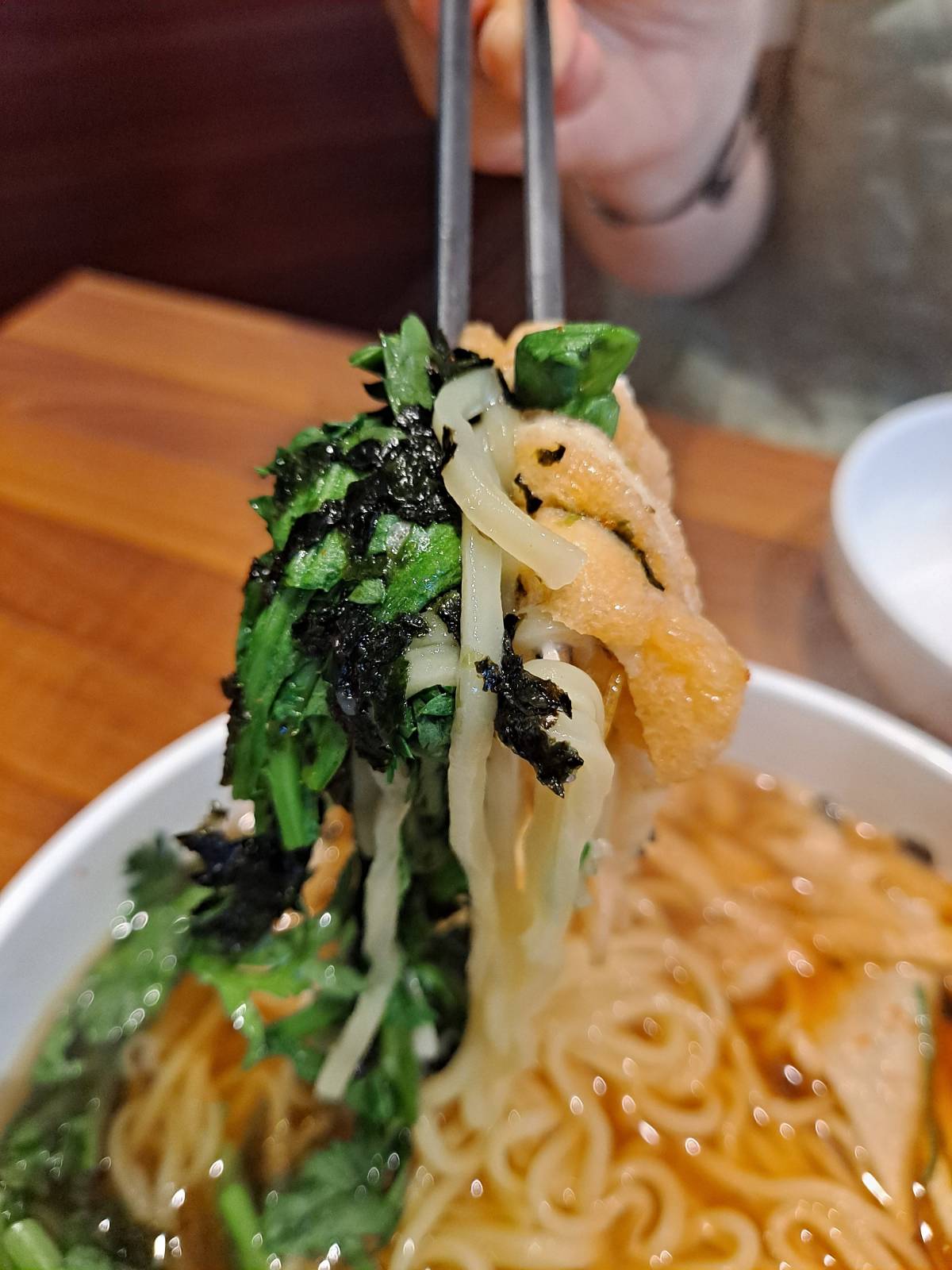 즉석우동 면발