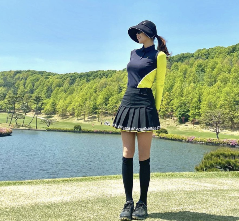 모델로 오해받는 골프여신 '이지혜' 프로