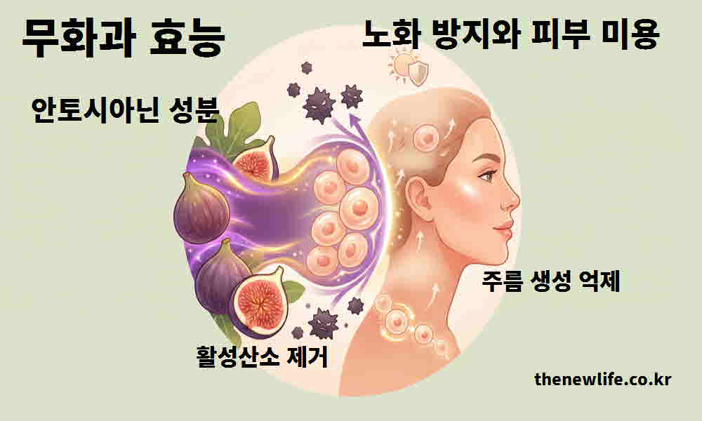 무화과 효능 노화 방지 피부 미용