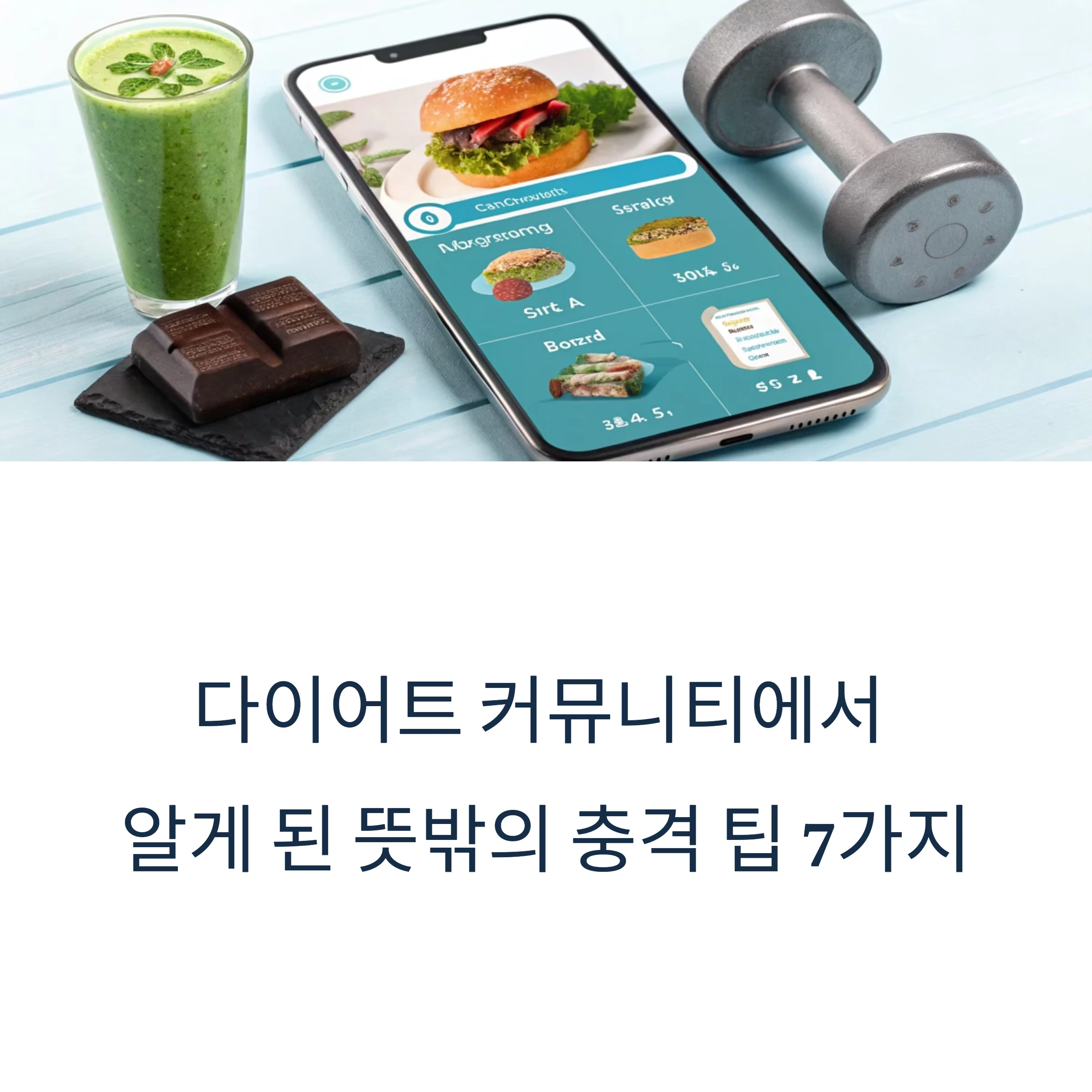 다이어트 팁