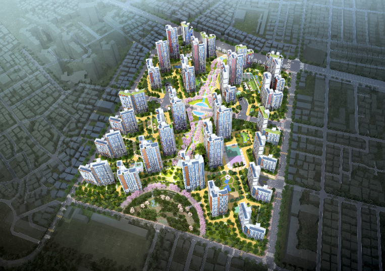 디에이치 방배 조감도