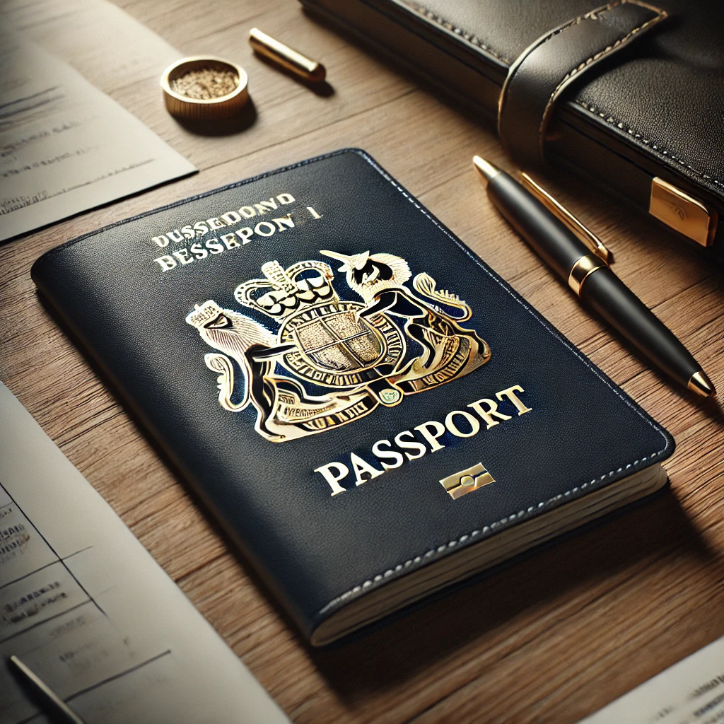 군인 여권 발급 방법 관련 그림