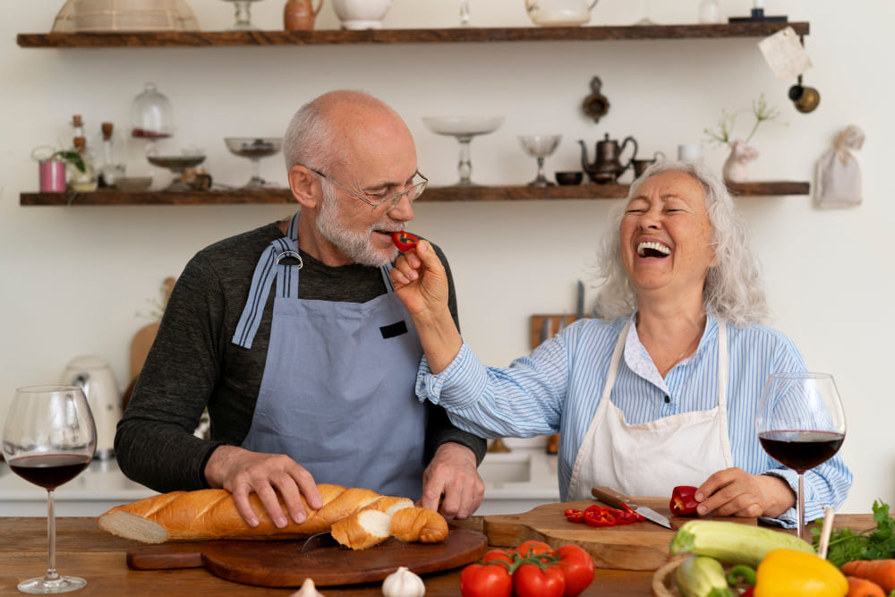 고령자의 간헐적 단식은 영양소부족상태가 올 수 있다.