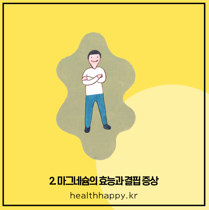 2. 마그네슘의 효능과 결핍 증상