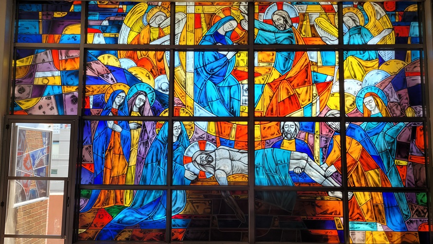 전주 평화동성당 스테인드글라스