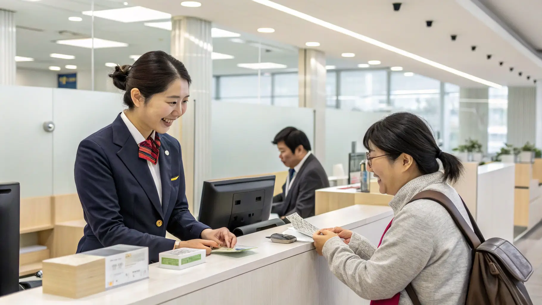 일본에서 환전을 요청할 때 - 両替をお願いします
