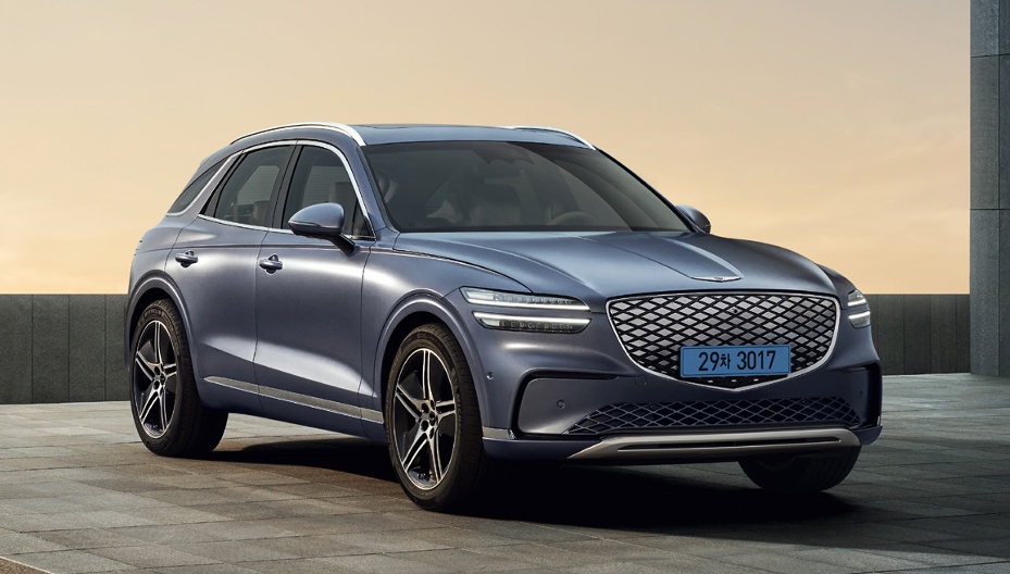 2026 GV70 전동화 세레스 블루 외장 컬러