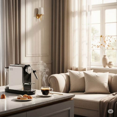 아침을 바꾸는 기적! '캡슐 커피 머신' 하나로 누리는 최고급 홈카페의 비밀