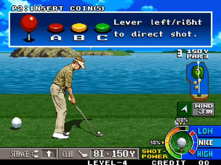 네오-터프-마스터즈-빅-토너먼트-오락실게임-시작-화면