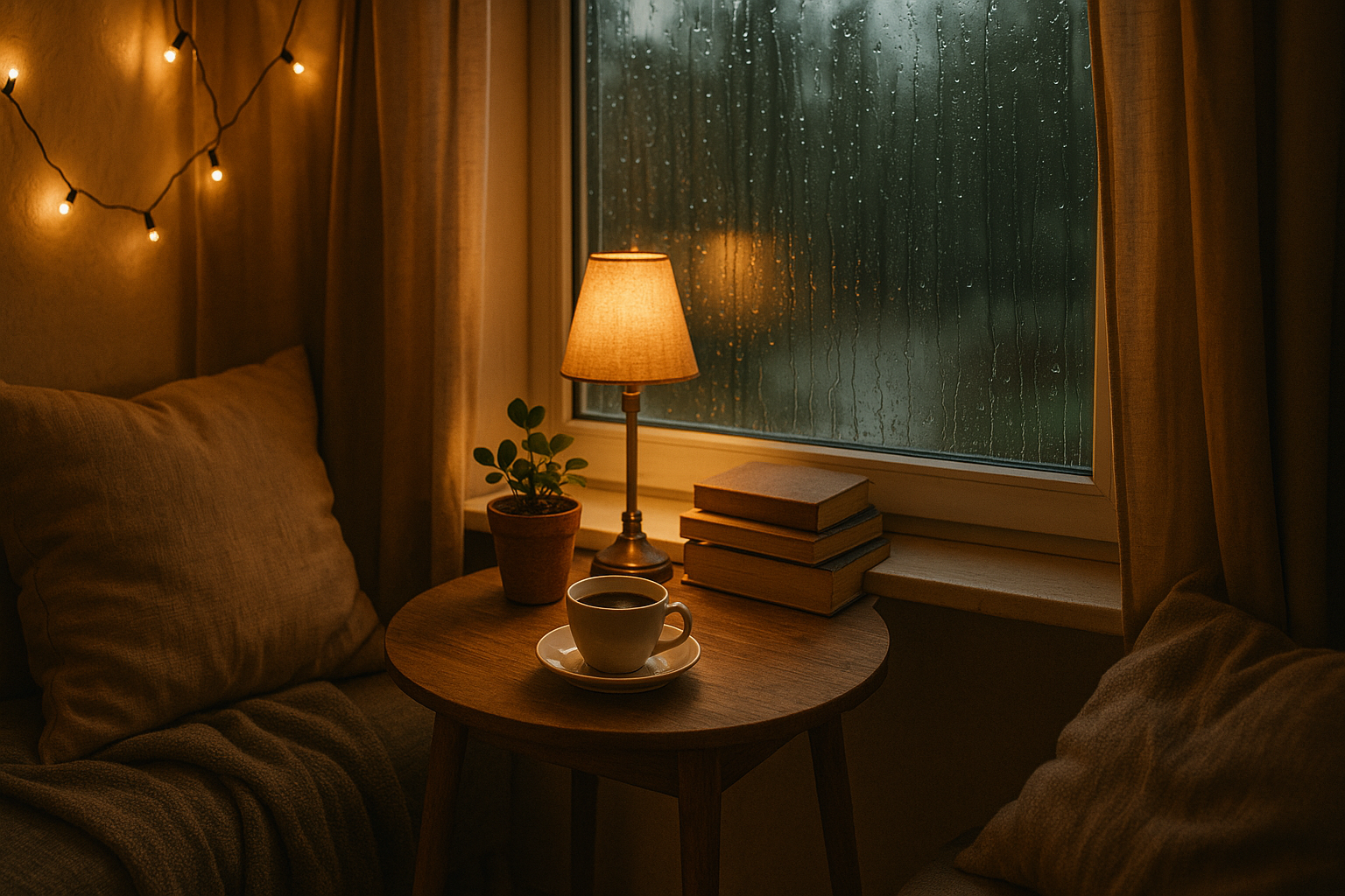 아늑한 홈카페 공간