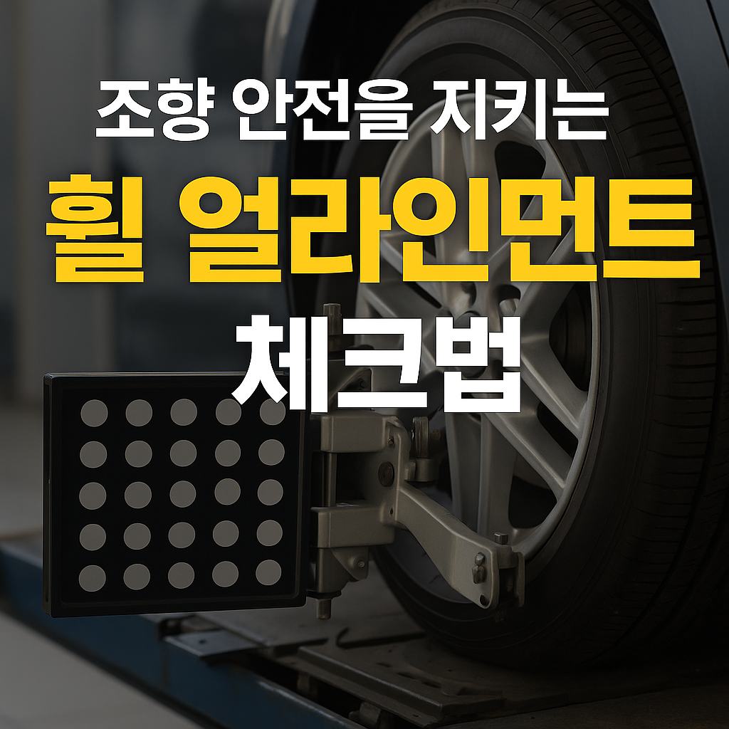 휠 얼라인먼트 정비