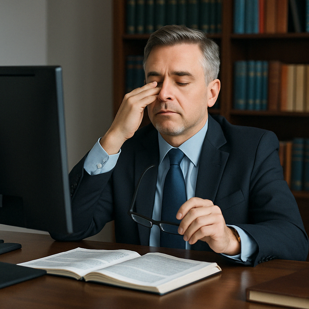 변호사가 주의할 안구건조증 증상