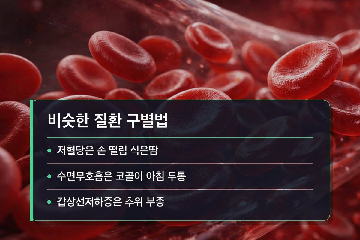 식후 졸음 비슷해 보이지만 전혀 다른 질환들, 이렇게 구별합니다