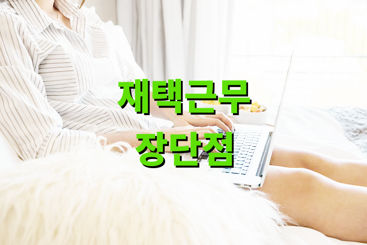 재택근무 장단점