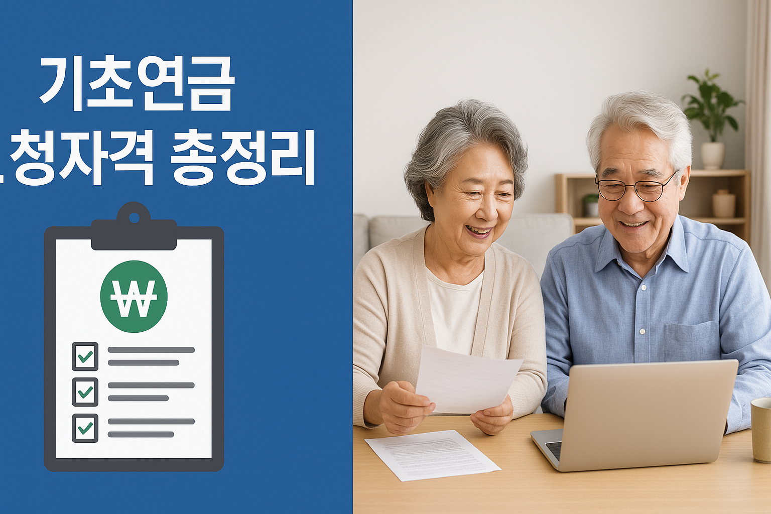 기초연금 신청자격