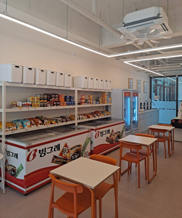 라면가게 매장풍경
