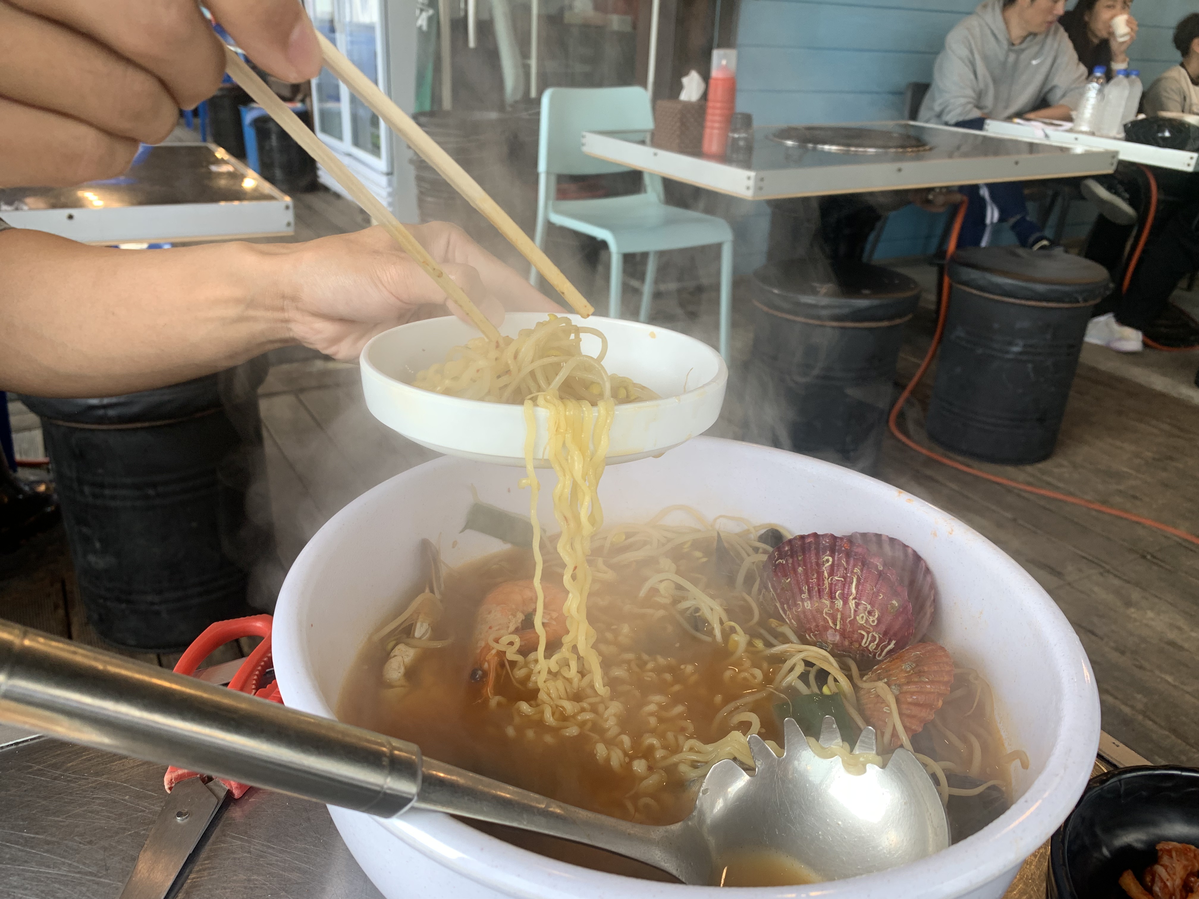 영종도 조개구이