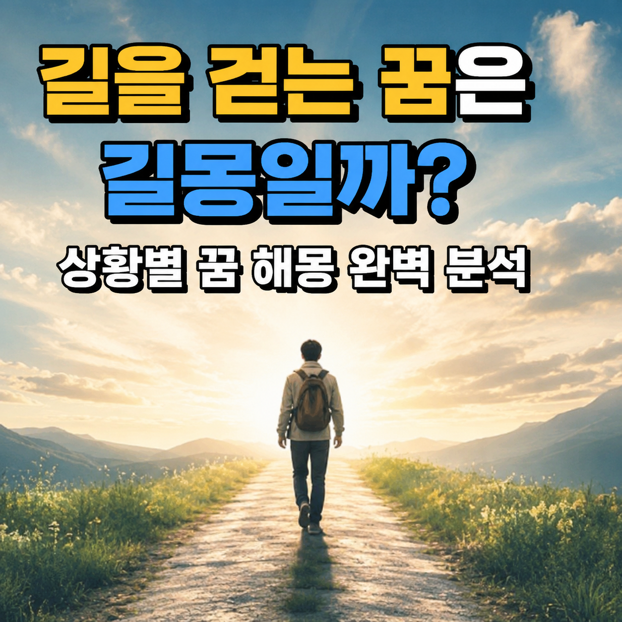 길을 걷는 꿈