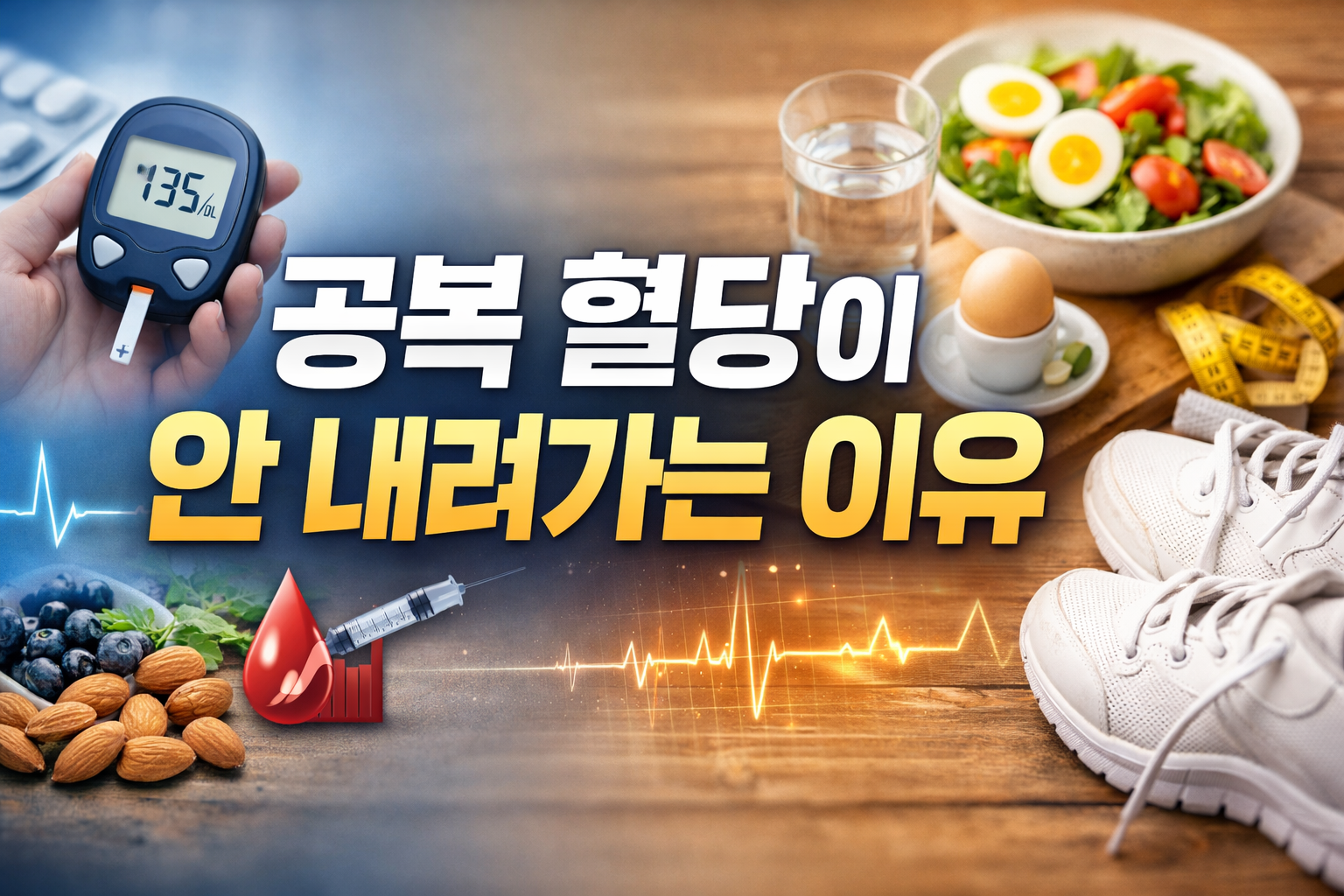 공복혈당이 안 내려가는 이유