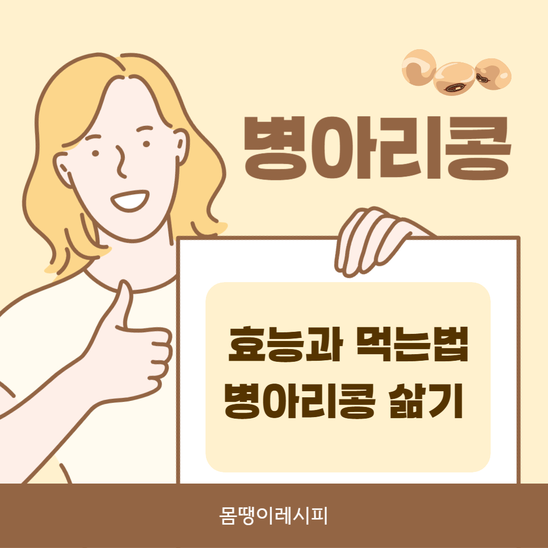 병아리콩 효능과 먹는법 완벽정리(병아리콩 삶기 팁)
