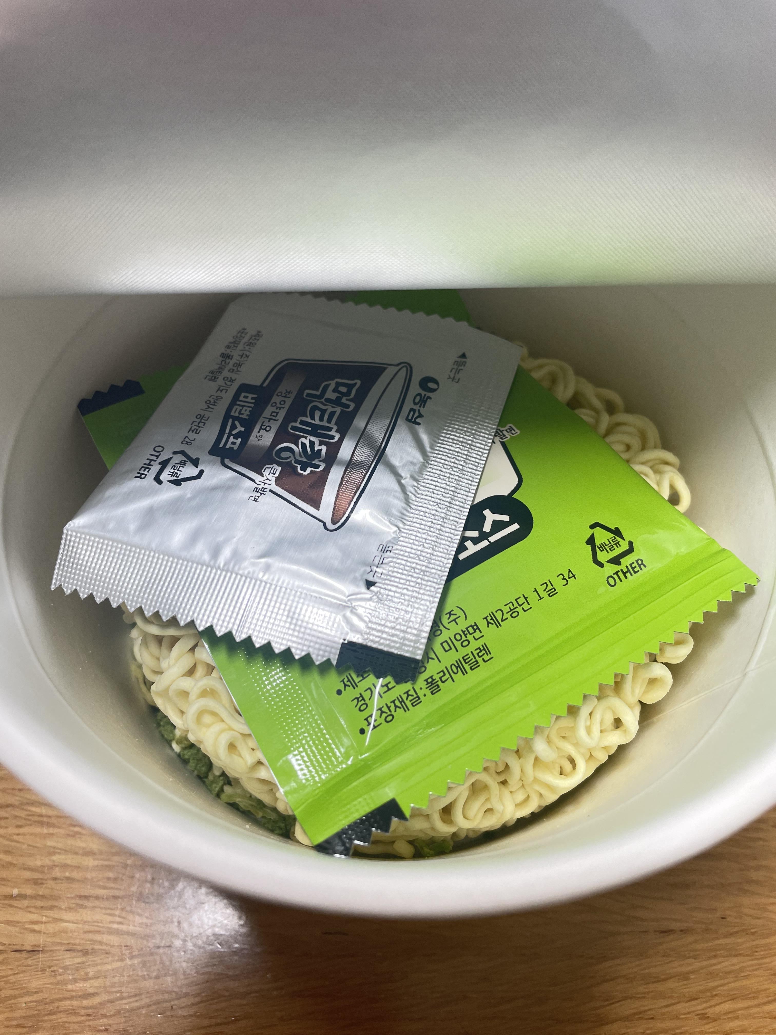 먹태깡큰사발면 청양마요맛 후기