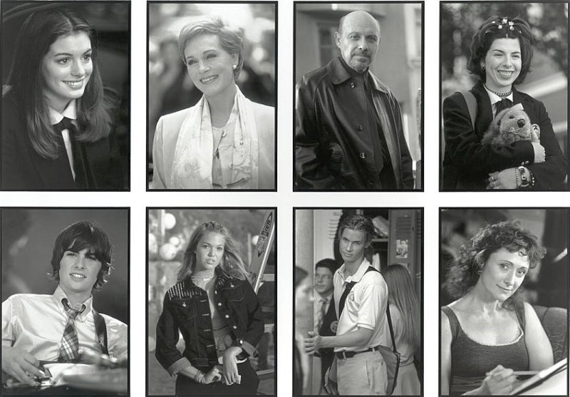 프린세스 다이어리 1 등장인물 이미지/ 출처 - 네이버블로그[커피 마시는 감자]