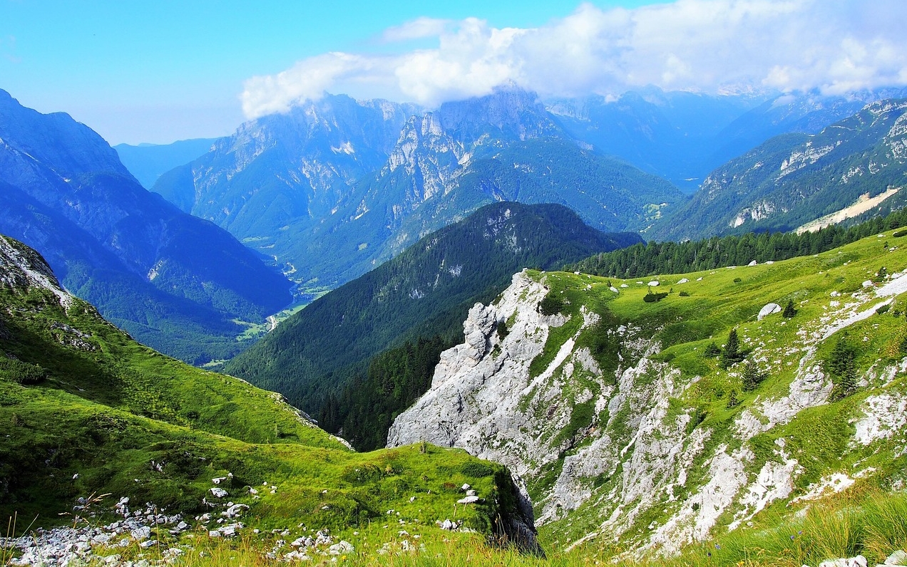 슬로베니아 율리안 알프스 트리글라브 산