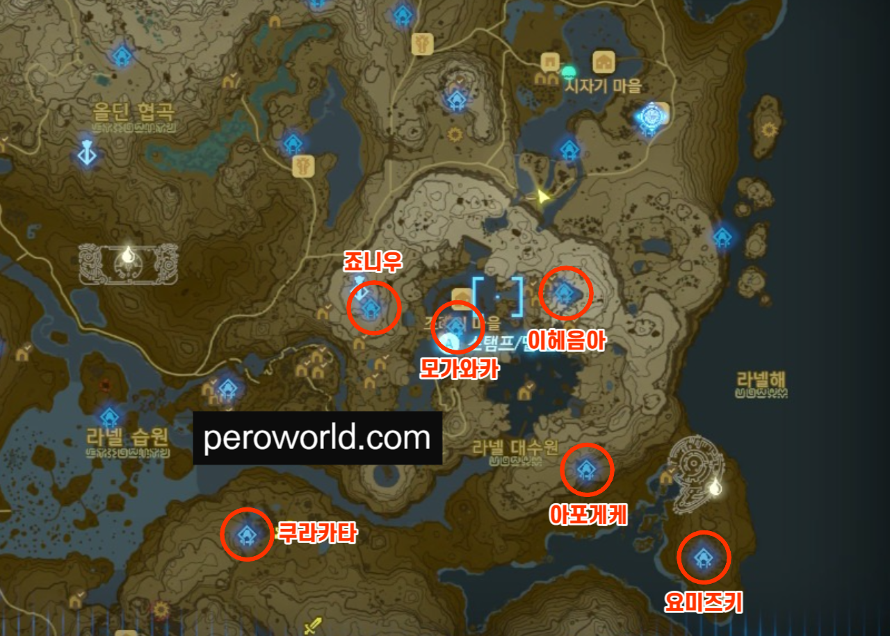 라넬 대수원 모든 사당