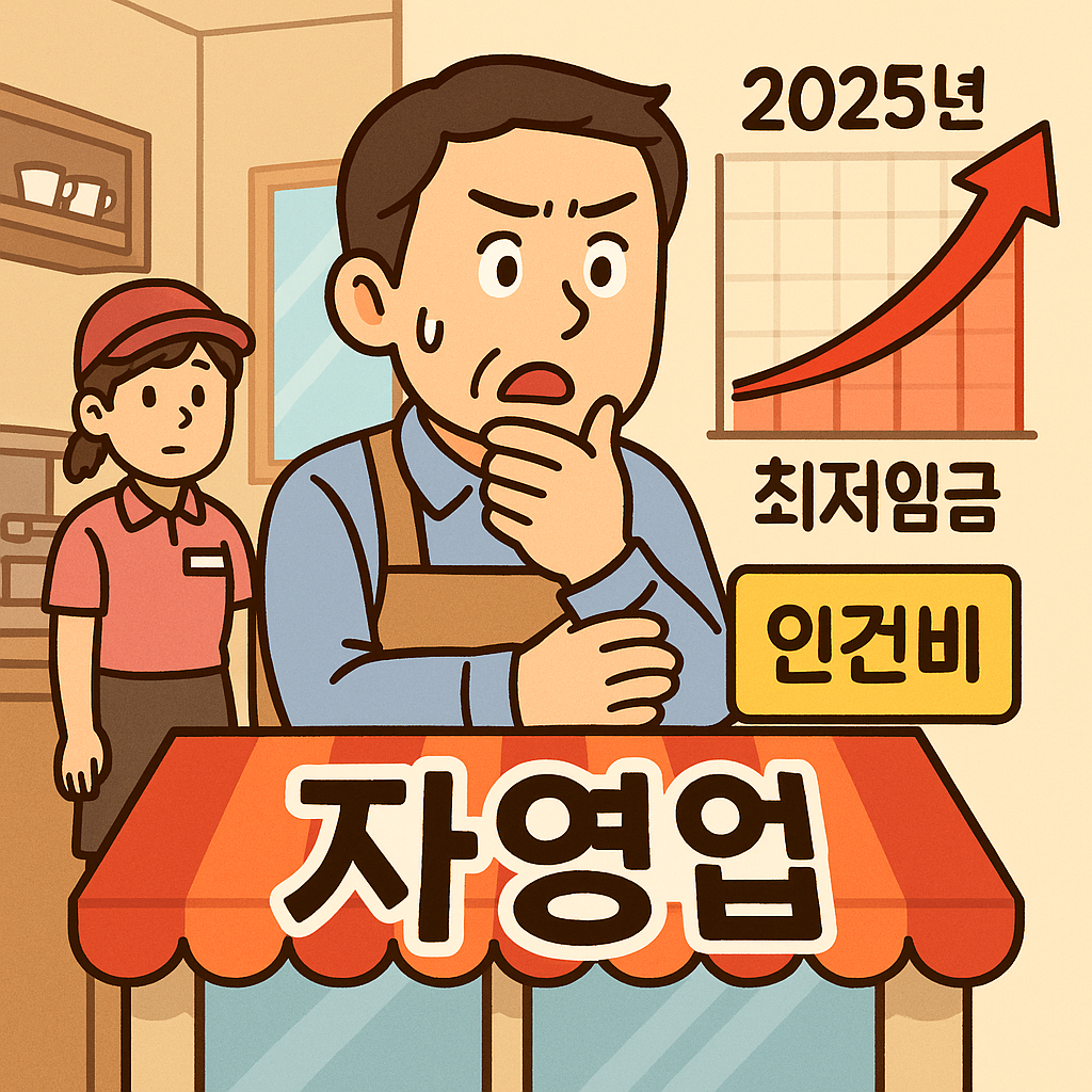 2025년 최저임금 인상과 자영업자 대응 전략