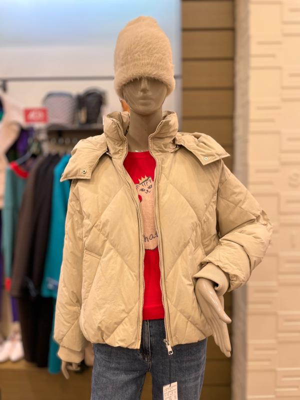 시슬리 후드 탈착 구스 패딩 점퍼 LK SAPDG2261